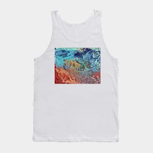 Green Turtle Tank Top